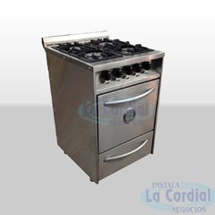 Cocina Luqma 60 cm puerta de acero