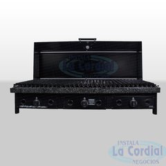 Parrilla 120 cm con tapa lourdes