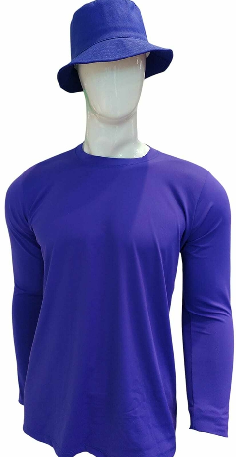 CAMISETA MANGA LONGA PROTEÇÃO UV50