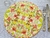 Sousplat Floral Amarelo Em mdf unidade. - comprar online