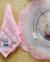 Guardanapo Estampado Páscoa Rosa Xadrez unidade. - loja online