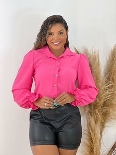 Short cinto couro - comprar online