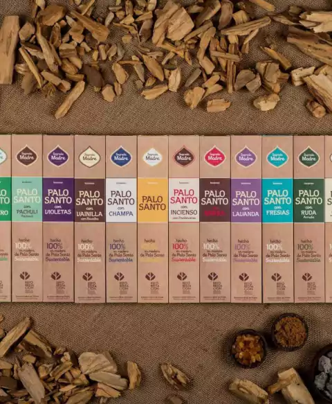 SAHUMERIOS LINEA PALO SANTO CON SAGRADA MADRE