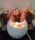LAMPARA DE SAL DEL HIMALAYA DECORATIVA TULIPAN - comprar online