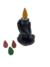 CASCADA DE HUMO DECORATIVA MANO CON FLOR + 20 CONOS SAHUMERIOS SURTIDOS