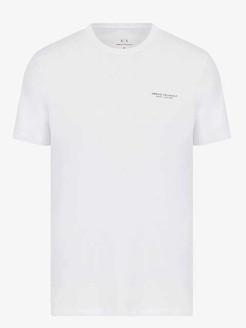 T-SHIRT AX MILANO/NY / BRANCO