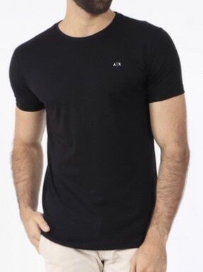 T-SHIRT AX 0012/01 PRETA