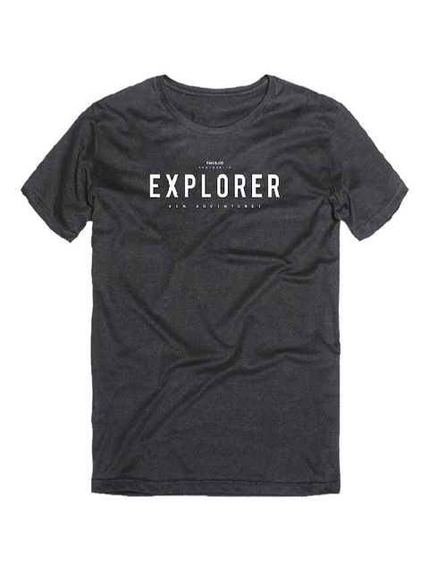 T-SHIRT EXPLORER - PRETO