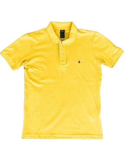 POLO BASICA - AMARELO