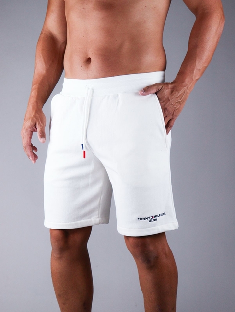 BERMUDA MOLETOM TH - OFF WHITE - comprar online