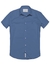 CAMISA FIO TINTO M/C - AZUL