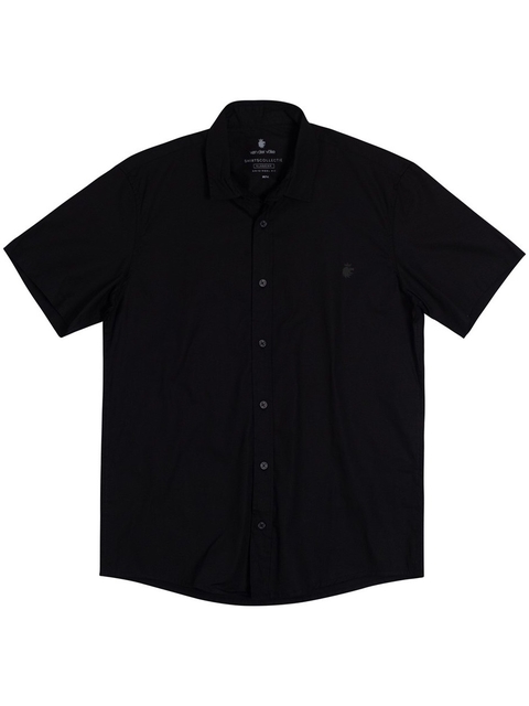 CAMISA M/C ESSENTIEEL - PRETO