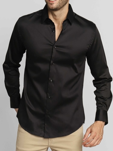 CAMISA HB M/L - PRETO - comprar online