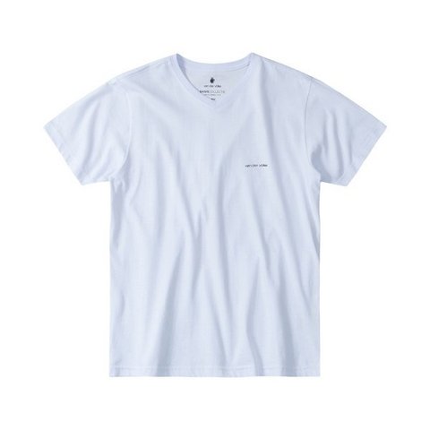 T-SHIRT BASIS V / BRANCA