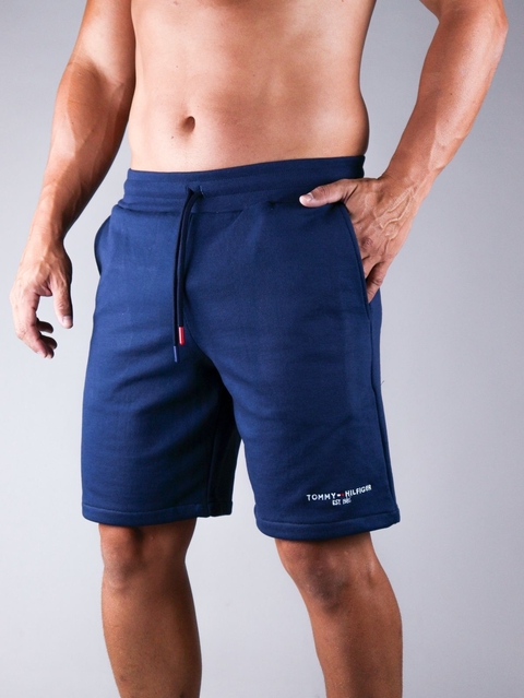 BERMUDA MOLETOM TH - MARINHO - comprar online