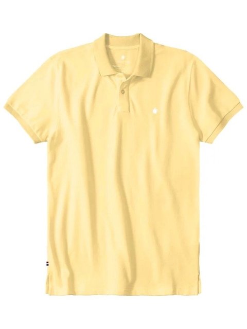 POLO BASIS PIQUET / AMARELO CLARO