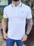 POLO HB LOGO BOSS COTTON BLEND / BRANCO