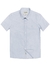 CAMISA CASUAL KING&JOE SLIM M/C - AZUL CL