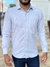 CAMISA MANGA LONGA MAQUINETADO - AZUL CL - comprar online