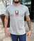 T-SHIRT T.BANDEIRA VERTICAL - CINZA - comprar online