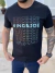 T-SHIRT KING & JOE BICOLOR - PRETO