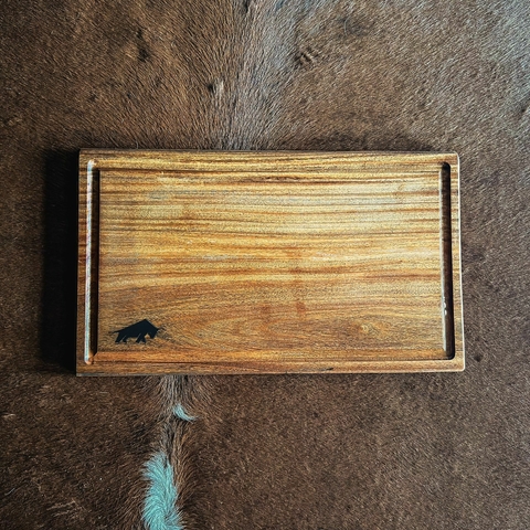 Retangulares de Churrasco "FAVEIRO" TRANSPARENTE - BRONKO'S