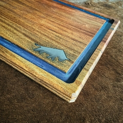 Retangulares de Churrasco "FAVEIRO" BLUE - BRONKO'S - comprar online