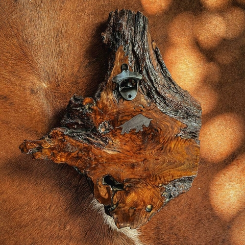 Abridor Magnético "G" em Raiz de JACARANDÁ