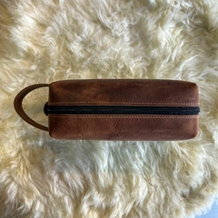 Necessaire em couro natural Bronko's - comprar online