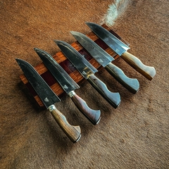 Imagem do Holder de 5 Facas Magnético End Grain - Bronko's