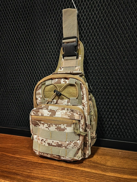 Bolsa de Ombro Patrulha DIGITAL DESERT - BR FORCE - comprar online
