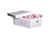 CAIXA BRANCA COM TAMPA (COD 844) - Medidas: C 39CM X L 29CM X A 24CM