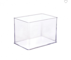 CESTO CRISTAL (COD 15532) - medidas: 21,9cm x 14,6cm x 15,75cm - Gabi Corrêa Soluções