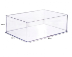CESTO CRISTAL (COD 15498) - medidas: 29,2cm x 21,9cm x 10,6cm na internet
