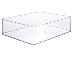 CESTO CRISTAL (COD 15503) - medidas: 36,5cm x 29,2cm x 10,6cm - Gabi Corrêa Soluções