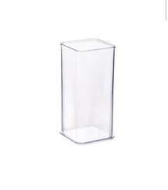COPO ORGANIZADOR ENCAIXA (COD 15508) - medidas: 7,3cm x 7,3cm x 15,75cm - Gabi Corrêa Soluções
