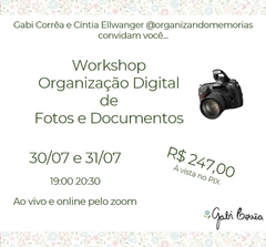Workshop Organização Digital de Fotos e Documentos