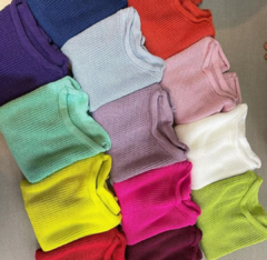 Imagem do Cropped tricot modal
