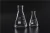 Erlenmeyer graduado vidrio termico