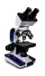 Microscopio binocular modelo DL doble iluminacion LED 2000 aumentos