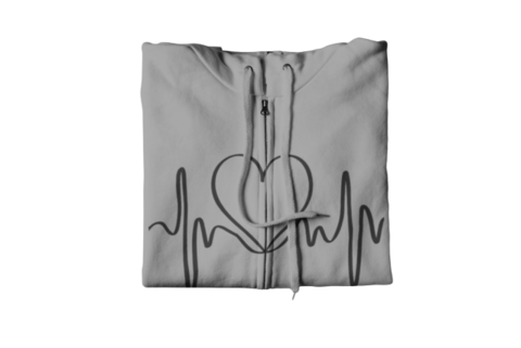 Hoodie Jacket Laso Corazón