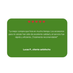  Lucas P., cliente satisfecho