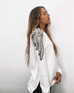Sweater Wings White - makersba.