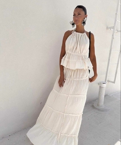 Top + Maxi Falda Amalfi