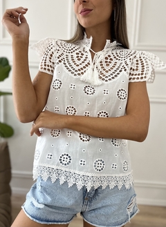 Blusa Marle White - makersba.