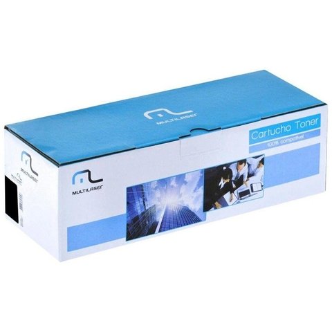 Cartucho Toner HP 435A Multilaser Preto