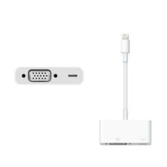Adaptador Apple Lightning Para VGA Branco