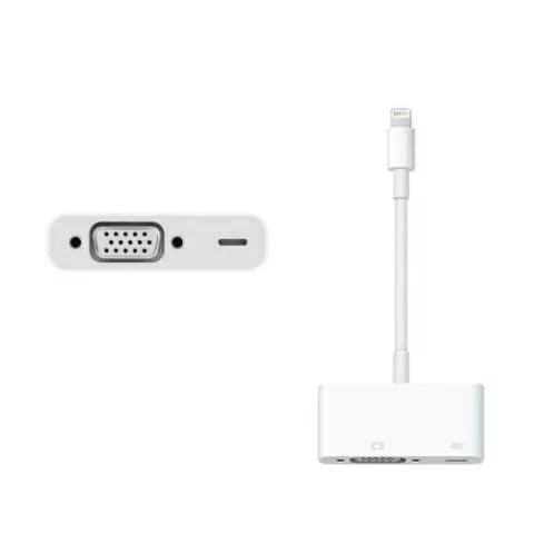 Adaptador Apple Lightning Para VGA Branco
