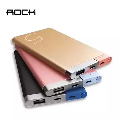 Bateria Portátil Odin 5000MAH Rock Preto