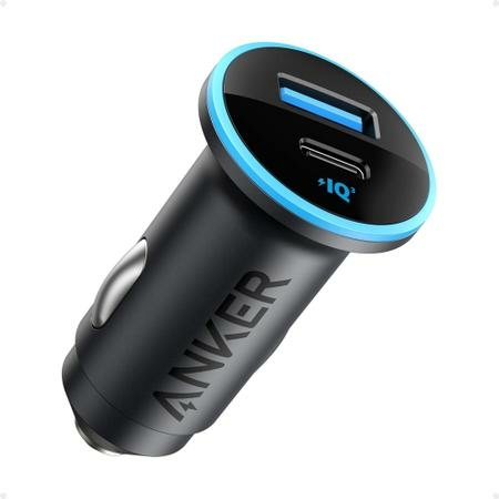 Carregador Veicular Anker 1x USB-C PD + 1 USB 52W